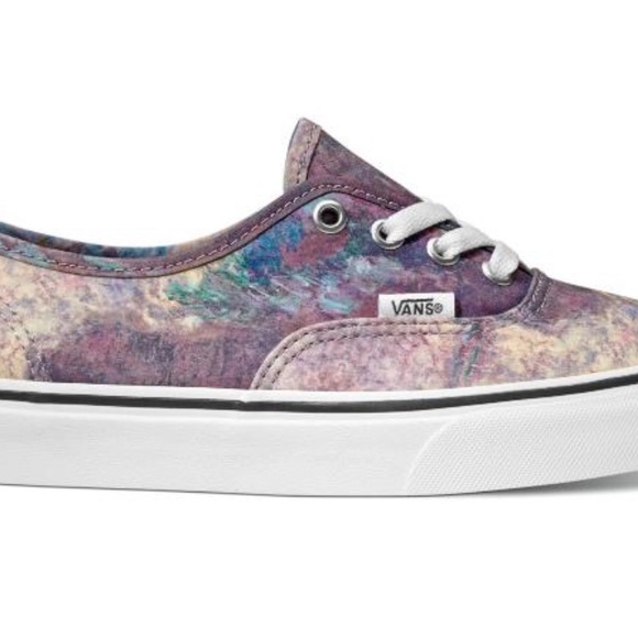 VANS MOMA X AUTHENTIC 'CLAUDE MONET WATER LYLY MEN - Picture 2 of 16